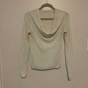 Oatmeal Margaret O'Leary boutique Sweater, Medium